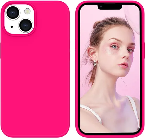 Miniatura 115 de GUAGUA Funda compatible con iPhone 17 Pro Max de 6.9 pulgadas, silicona líquida, goma de gel suave, delgada, forro de microfibra delgada