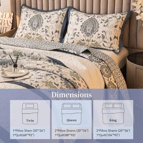 Miniatura 2 de Juego de ropa de cama de edredón bohemio tamaño King, 3 piezas de color rojo (1 edredón, 2 fundas de almohada), juego de ropa de cama ligero
