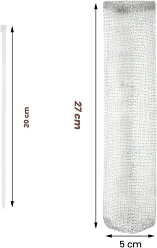 Miniatura 5 de 24 Piezas Trampas de Pelusa para Lavadora de Acero Inoxidable Trampas Cazapelusas para Lavandería Filtro de Malla para Manguera de Lavadora con 24