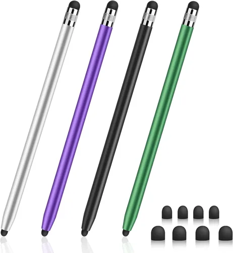 Miniatura 10 de Digiroot - Lápiz capacitivo para pantalla táctil, 4 lápices capacitivos para iPad, alta sensibilidad y precisión, apto para iPhone/iPad Pro/tabletas