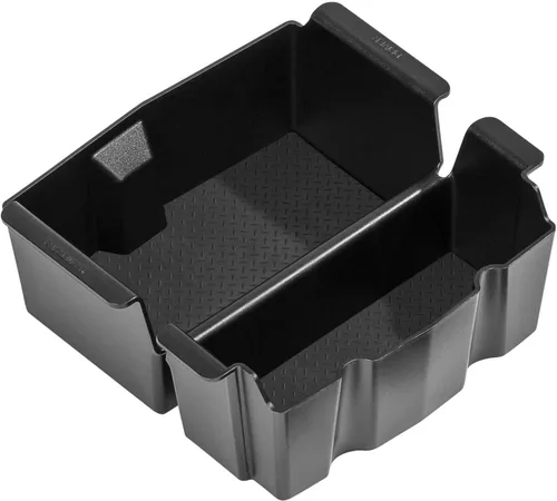 Vehicle OCD Bandeja organizadora de consola central con forros negros para Jeep Wrangler JL/JLU (2018-2024) Jeep Gladiator JT Truck (2020-2024),
