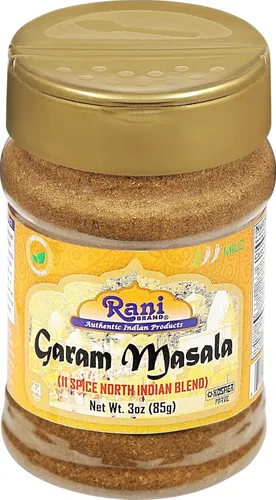Miniatura 9 de Rani Garam Masala Mezcla india de 11 especias, tarro de PET de 3 onzas (85g) ~ Todo natural, sin sal Vegano Sin colores Sin gluten Sin OGM