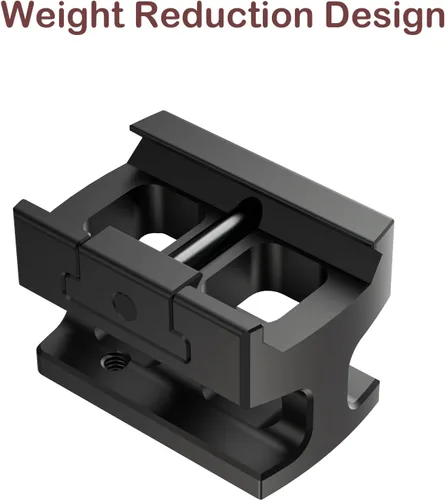 Miniatura 4 de Montaje de punto rojo 0.87" RMR/SRO/407C/507C/508T/407K/507K/RMS/RMSc/RMSw/SMS/SMSc/Doctor/Vortex Venom/Viper/Fastfire/ARO Reflex Optics Sight