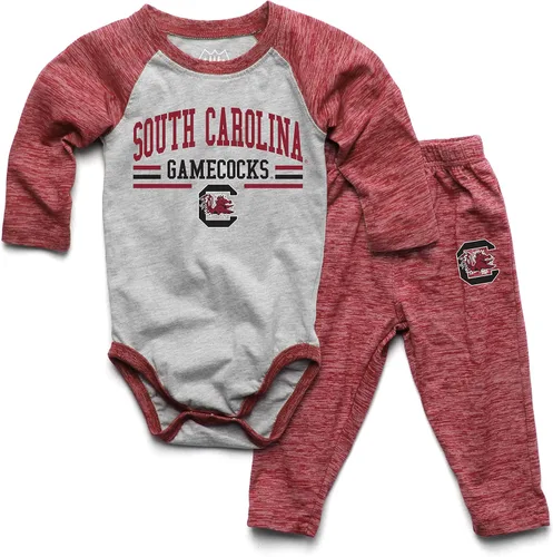 Miniatura 26 de Wes and Willy Baby College Sports Fan - Conjunto de una pieza y pantalón de manga larga