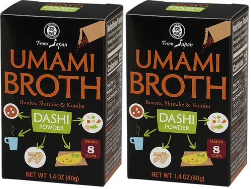 Miniatura 8 de Muso From Japan Umami Caldo Dashi en polvo, vegano, 1.4 onzas (paquete de 1)