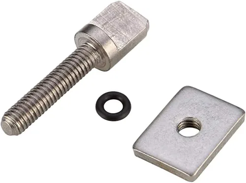 Miniatura 2 de AQUBONA Tornillo de aleta, acero inoxidable sin herramientas, accesorios de surf, tornillo de aleta y placa, 2/4 piezas SUP tornillo de aleta
