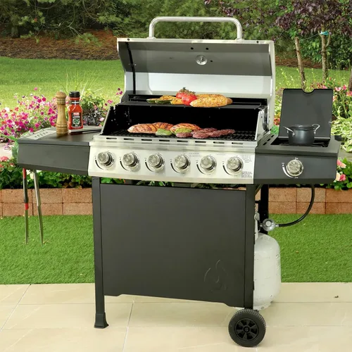 Miniatura 7 de Regulador y manguera de parrilla de gas propano de 2 pies, repuesto para Weber, Charbroil, parrilla Nexgrill, calentador de patio de propano
