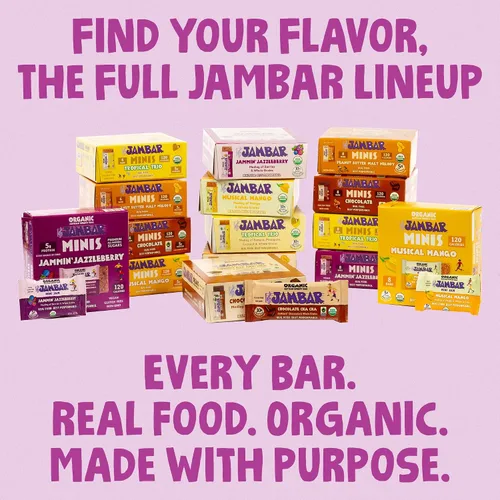 Miniatura 7 de JAMBAR Organic Artisan Energy Bar (Chocolate Cha Cha - 12 unidades)