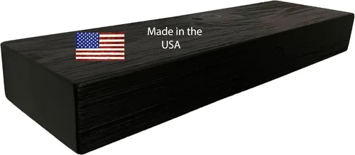 Miniatura 10 de joelsantiques Estantes flotantes de madera de 60 pulgadas para pared, 60 x 7 x 3 pulgadas, hechos de madera natural, estante largo y resistente