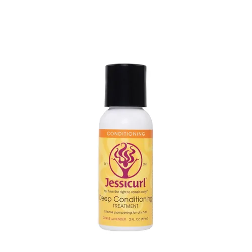 Miniatura 13 de Jessicurl, Tratamiento acondicionador profundo, lavanda cítrica, acondicionador profundo para cabello seco dañado, gran mascarilla