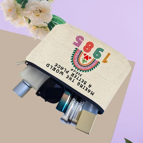 Miniatura 3 de ancpeany Regalos de cumpleaños número 41 para mujeres, ella, decoraciones de cumpleaños 41, bolsas de maquillaje, ideas de regalo para mamá, esposa