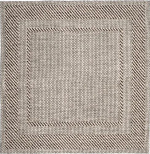 Miniatura 31 de SAFAVIEH Alfombra lavable al aire libre Courtyard Collection - 2'3" x 5', beige y negro, no desprende pelusa y fácil de limpiar, ideal para patio