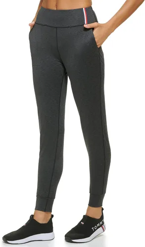 Miniatura 2 de Tommy Hilfiger Pantalones deportivos de yoga para mujer, diseño de rayas altas