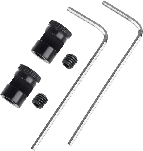 Miniatura 6 de A.I.FORCE Paquete de 2 pernos de pulgar para cuchillo plegable Buck 110, botón de pulgar de repuesto universal para cuchillos de caza plegables