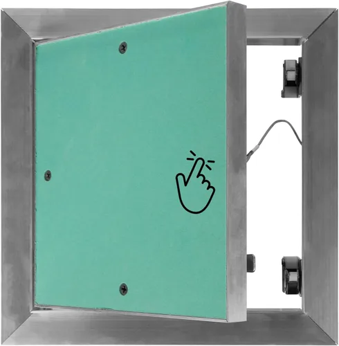Miniatura 22 de Repa Market Panel de Acceso de 4 x 4 Pulgadas para Paneles de Yeso/Cubierta de Orificio de Pared de Acero con Recubrimiento en Polvo Blanco/Panel