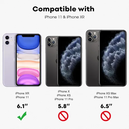 Miniatura 3 de JETech Protector de pantalla de privacidad de 360 grados para iPhone 15 de 6.1 pulgadas, película de vidrio templado antiespía de 4 vías