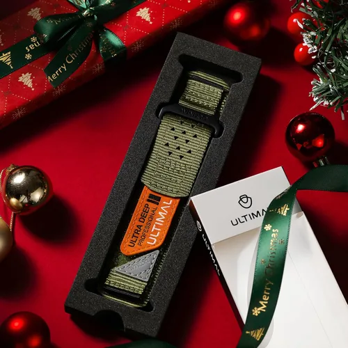Miniatura 7 de ULTIMAL Correa de reloj de 0.787 pulgadas compatible con Samsung Galaxy Watch 7, 6, 5, 4, FE/6, 4, Classic/5 Pro, correa de nailon de liberación