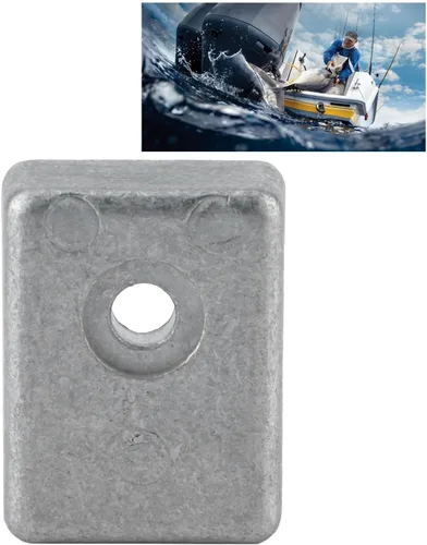 Miniatura 4 de Aramox Ánodo fuera de borda, ánodo de zinc para barco apto para motor fuera de borda 55320‑95311 55320‑95310 55321‑93J00 55321‑93J01DF25-DF300