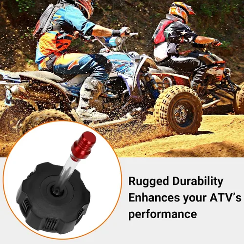 Miniatura 9 de Tapa de tanque de combustible FVRITO para Tao Tao Coolster 125cc 110cc ATV Quad 4 Wheeler 90cc 70cc 50cc NST Kazuma Roketa Sunl Baja con tubo