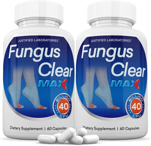 Miniatura 7 de Justified Laboratories Fungus Clear Max - 60 cápsulas - Fórmula probiótica con 40 mil millones de UFC - 30 porciones