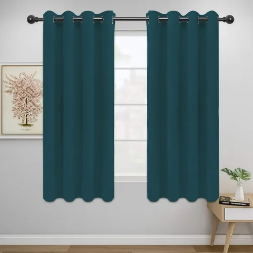 Miniatura 189 de Easy-Going - Cortinas opacas para dormitorio, aislamiento térmico sólido con ojales, cortinas de ventana para reducción de ruido, cortinas
