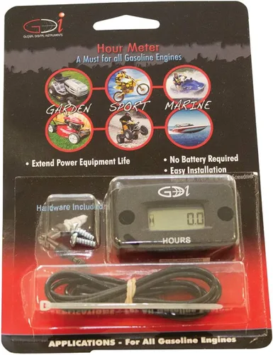 Miniatura 3 de Stens Medidor de horas 435-705, negro