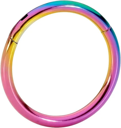 Miniatura 41 de 365 Sleepers - Piercing para el cuerpo de acero quirúrgico 316L, 20G, 18G, 16G, 14G, 12G, 10G, 8G, 6G, con sección abisagrado, se vende por unidad