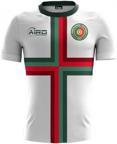 Miniatura 2 de 2022-2023 Portugal Airo Concept Away Football Soccer T-Shirt Jersey (Ronaldo 7) - Kids