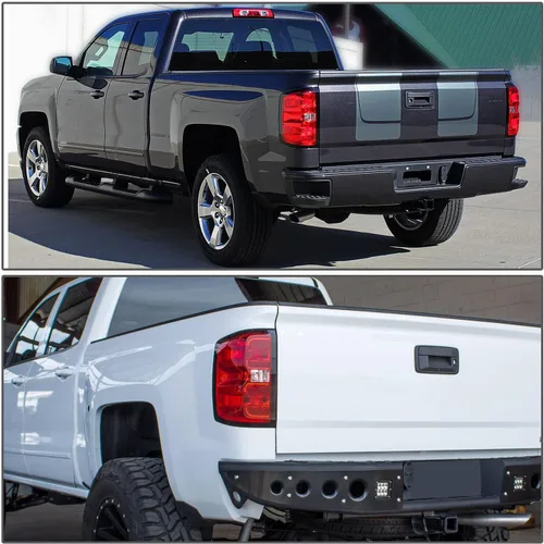 Miniatura 7 de MOCW Conjunto de luz trasera izquierda para el conductor compatible con Chevrolet Silverado 1500 2500 HD 3500HD 2014-2018, para GMC Sierra 3500 HD