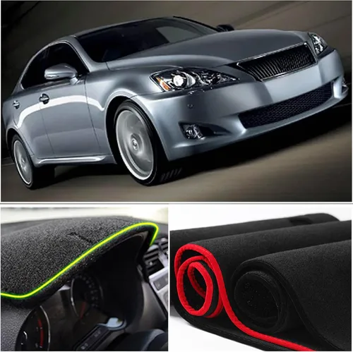 Miniatura 4 de Cubierta de Alfombrilla para Salpicadero Protección Interior del Tablero Compatible con Lexus IS250 IS350 Sedan 2006-2013 Cubierta Protectora