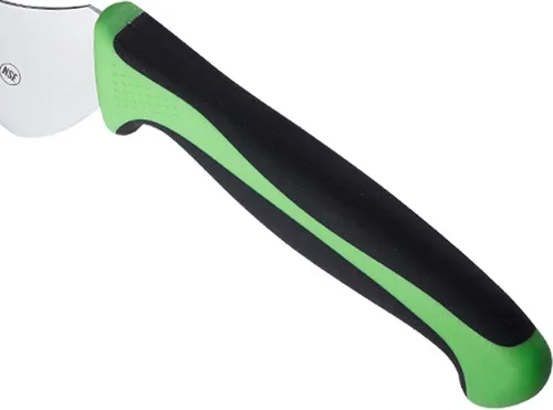 Miniatura 4 de Mercer Culinary Millennia Colors - Cuchillo para pan descentrado de 9 pulgadas con borde ondulado, verde