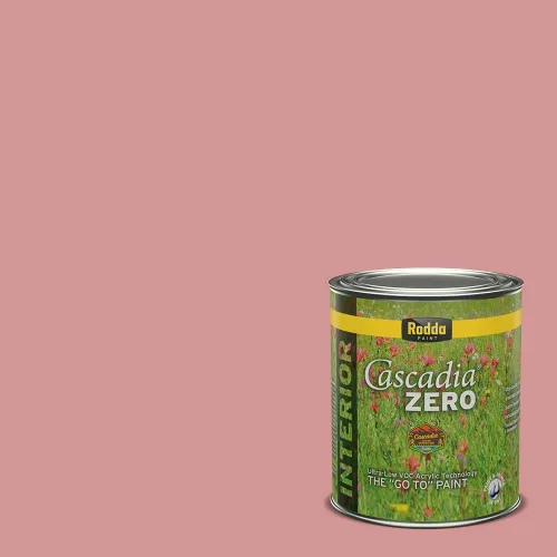 Miniatura 86 de Rodda Paint CASCADIA ZERO - Pintura satinada e imprimación para interiores en uno, 1 galón, Lady Flower Flor de señora