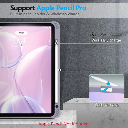 Miniatura 6 de Fintie - Funda SlimShell para iPad Air de 11 pulgadas M3 (2025) / M2 (2024), iPad Air de 5ª generación (2022) / 4ª generación (2020) de 10.9
