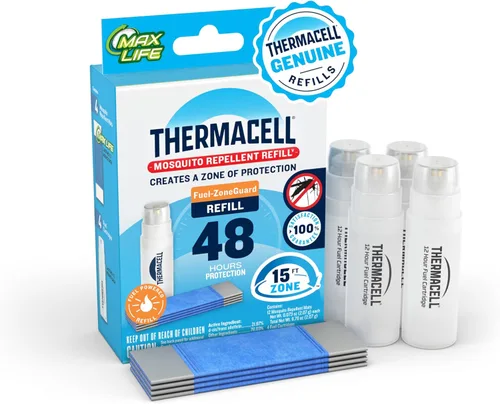 Miniatura 12 de Thermacell - Recambios de repelente contra mosquitos, compatible con todos los repelentes Thermacell alimentados por combustible, eficaces