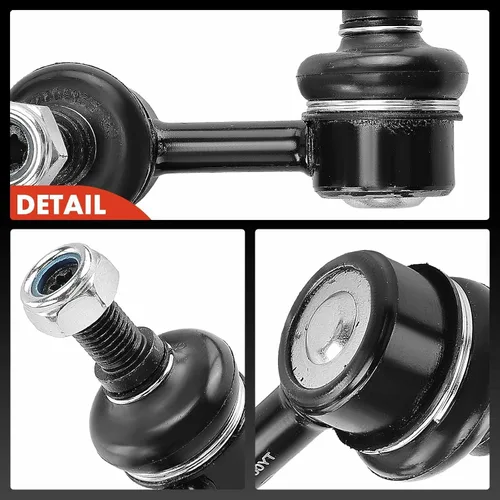 Miniatura 7 de A-Premium 2 eslabones de barra estabilizadora delantera, compatibles con Nissan X-Trail 2005-2006
