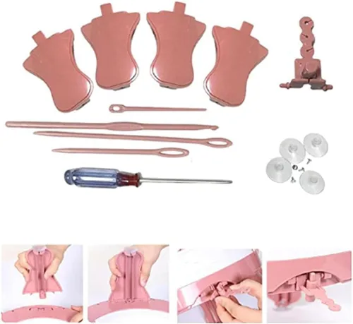 Miniatura 6 de Accesorios de máquina de telar redondo de repuesto para Sentro 22 40 48 para accesorios de máquina de tejer Jamit