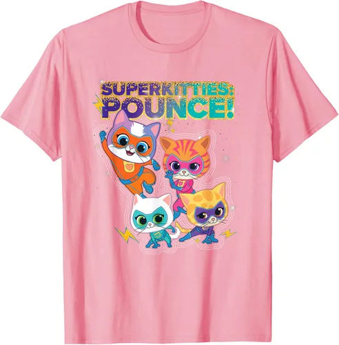 Miniatura 70 de Disney Junior SuperKitties Pounce! Camiseta de equipo completo, talla S