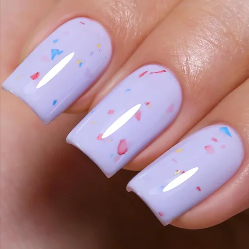 Miniatura 17 de Esmalte de Uñas en Gel con Purpurina, Esmalte de Uñas en Gel con Purpurina Rojo Sangre Brillante con Destellos, Esmalte de Uñas en Gel con Purpurina