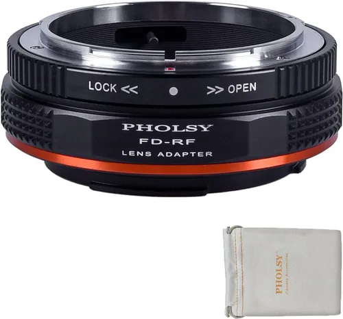 Miniatura 7 de PHOLSY Adaptador de montaje de lente para lente Nikkor G/F/AI/AIS/D/AF-S Compatible con lente Nikon F (tipo G) a cuerpo de cámara Canon EOS RF