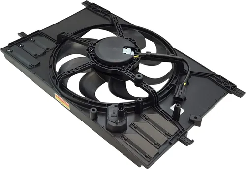 Miniatura 170 de TRQ Conjunto de ventilador de refrigeración dual del radiador compatible con Toyota Highlander 2008-2013 TO3115155