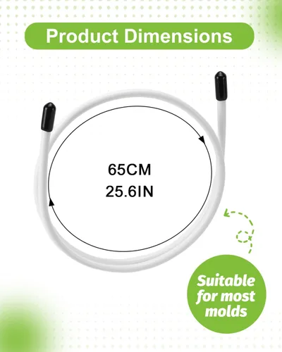 Miniatura 4 de UCEC Paquete de 2 herramientas de fabricación de jabón, alambre flexible para colgar suministros de fabricación de jabón en frío, herramienta