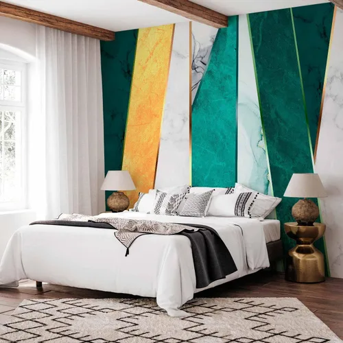 Miniatura 5 de artgeist Mural de pared prémium con diseño de mármol, 79 x 55 pulgadas, papel tapiz no tejido, decoración de pared de vellón, impresión fotográfica