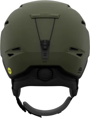 Miniatura 3 de Giro Grid - Casco esférico de esquí de nieve para hombres y mujeres, diseñado para guías de campo, campo lateral y atletas de turismo Verde Trail