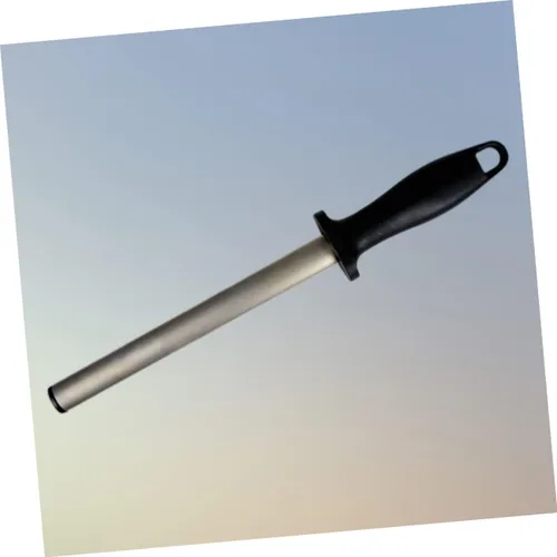 Miniatura 8 de KICHOUSE Sacapuntas de acero al carbono Rod Pulir Área Gourmet Stick para Cocina y Chef Uso Picture 1