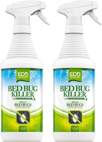 Miniatura 7 de Eco Defense - Spray contra chinches de tamaño de viaje - Aprobado por TSA 85 ml – Artículos esenciales de viaje para hotel, crucero, vacaciones
