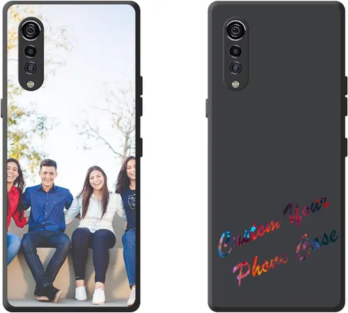 Funda personalizada con texto y fotos para LG Velvet 5G, funda de teléfono personalizada para LG Velvet 5G, compatible con LG Velvet 5G, fundas de