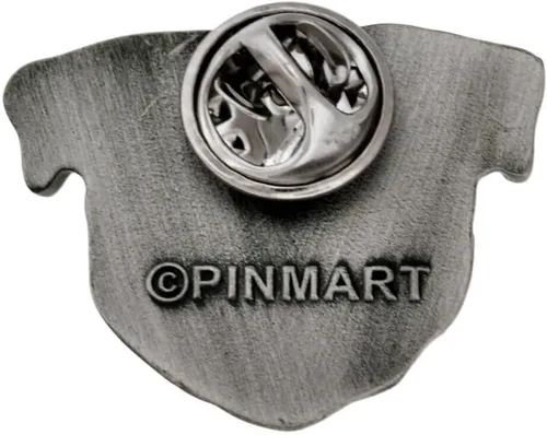 Miniatura 15 de PinMart Pin de solapa plateado para amantes de los perros de raza de perro