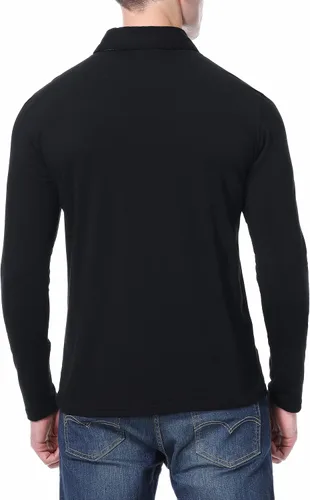 Miniatura 4 de Alex Vando Polo para hombre, manga corta, ajuste regular, diseño de moda