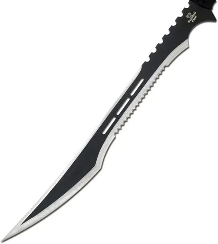 Miniatura 4 de Snake Eye Tactical - Espada de fantasía con funda de nailón, machete para exteriores y camping Plateado negro