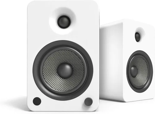 Miniatura 22 de Kanto YU4GB Altavoces alimentados con Bluetooth y preamplificador phono incorporado Apagado y encendido automáticos Control remoto incluido